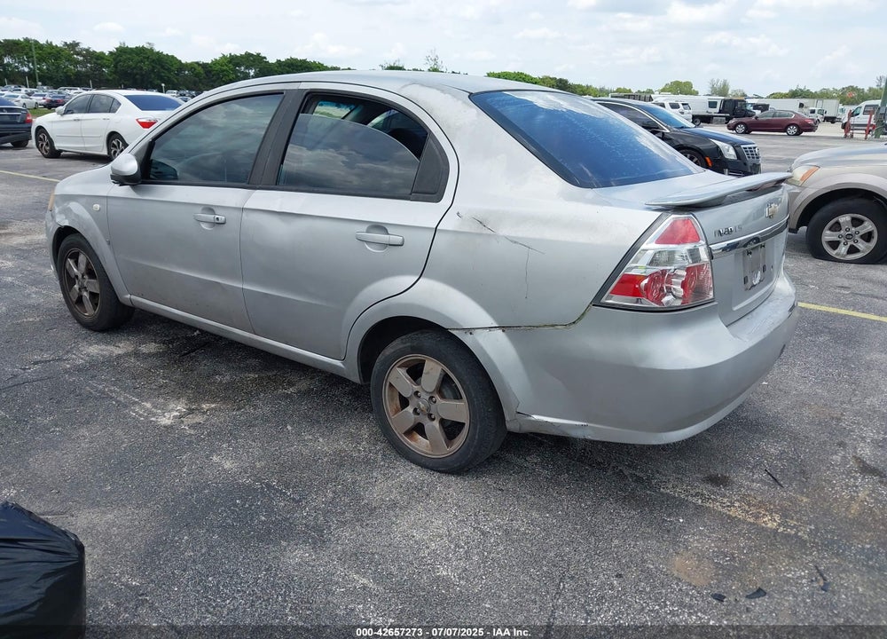 2008 CHEVROLET AVEO VIN: KL1TD566X8B066816