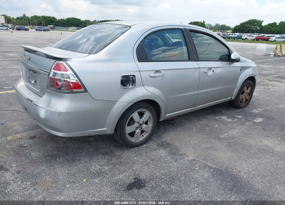 2008 CHEVROLET AVEO VIN: KL1TD566X8B066816