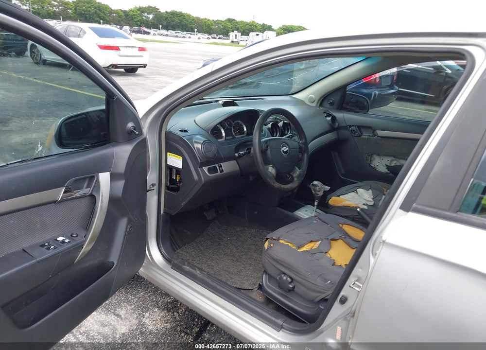 2008 CHEVROLET AVEO VIN: KL1TD566X8B066816