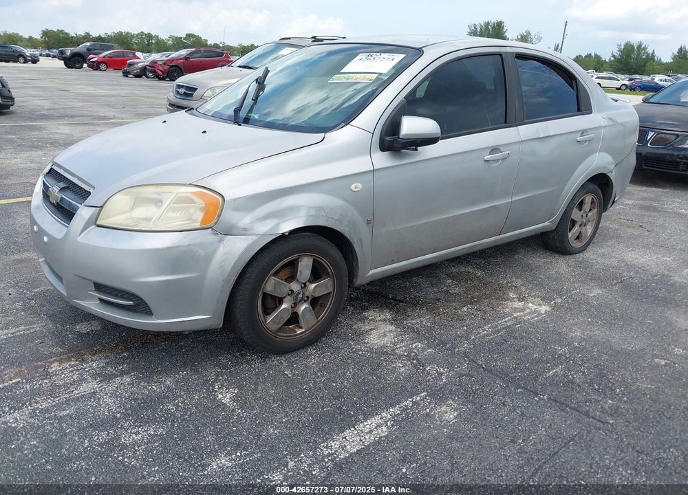 2008 CHEVROLET AVEO VIN: KL1TD566X8B066816