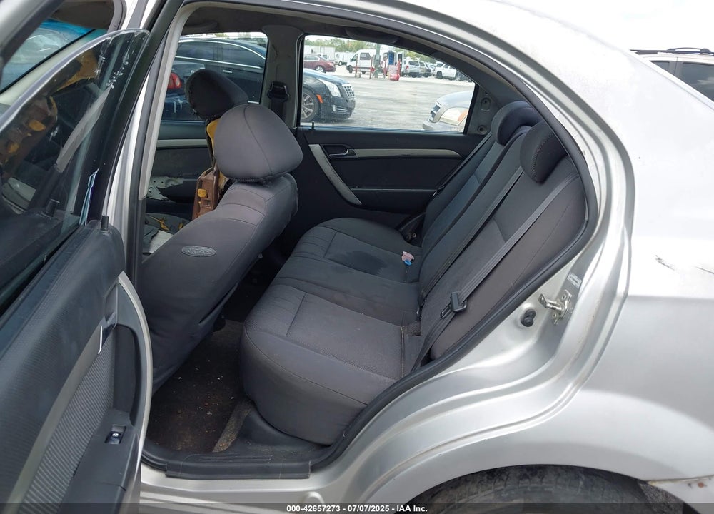 2008 CHEVROLET AVEO VIN: KL1TD566X8B066816