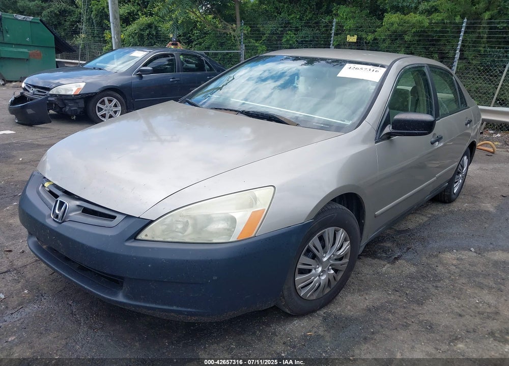 2005 HONDA ACCORD 2.4 DX VIN: 1HGCM56125A128967
