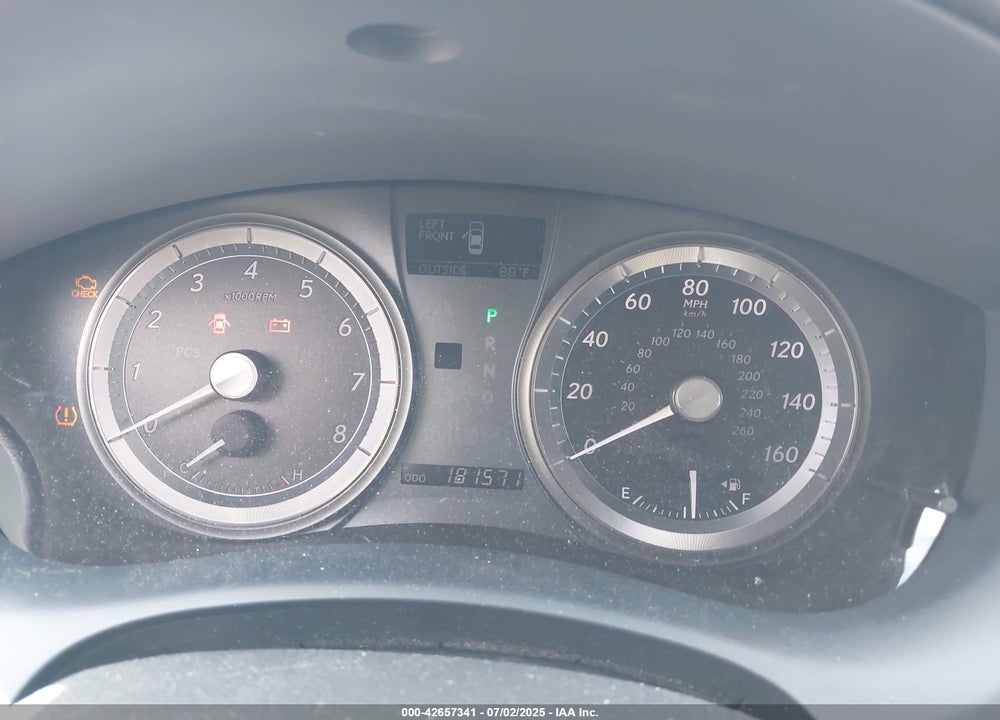 2007 LEXUS ES350 VIN: JTHBJ46G572060421