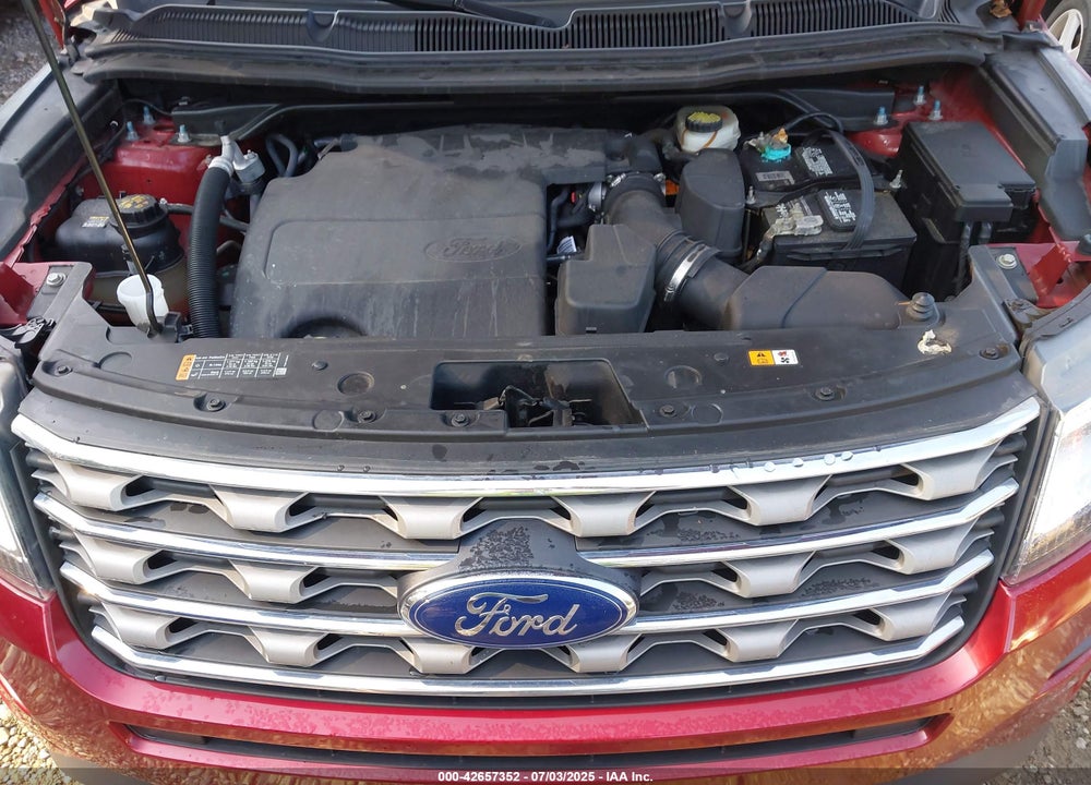 2017 FORD EXPLORER VIN: 1FM5K8D81HGD97277