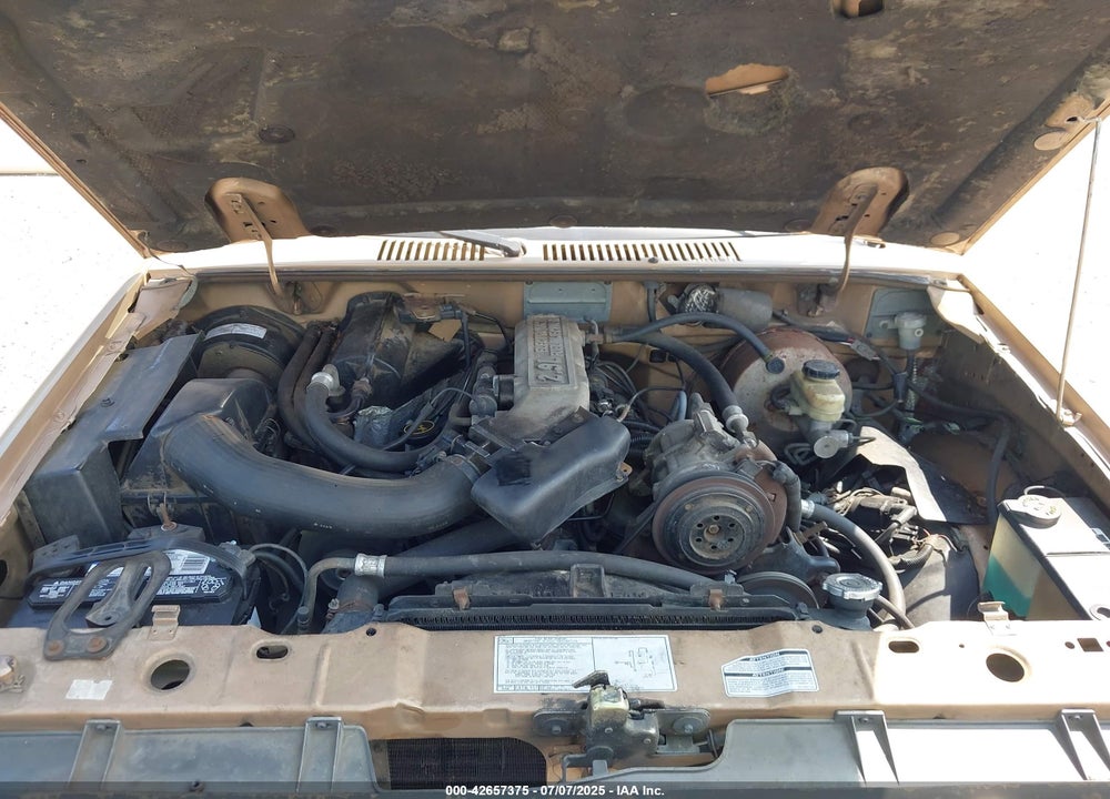 1988 FORD RANGER SUPER CAB VIN: 1FTCR14TXJPB09796