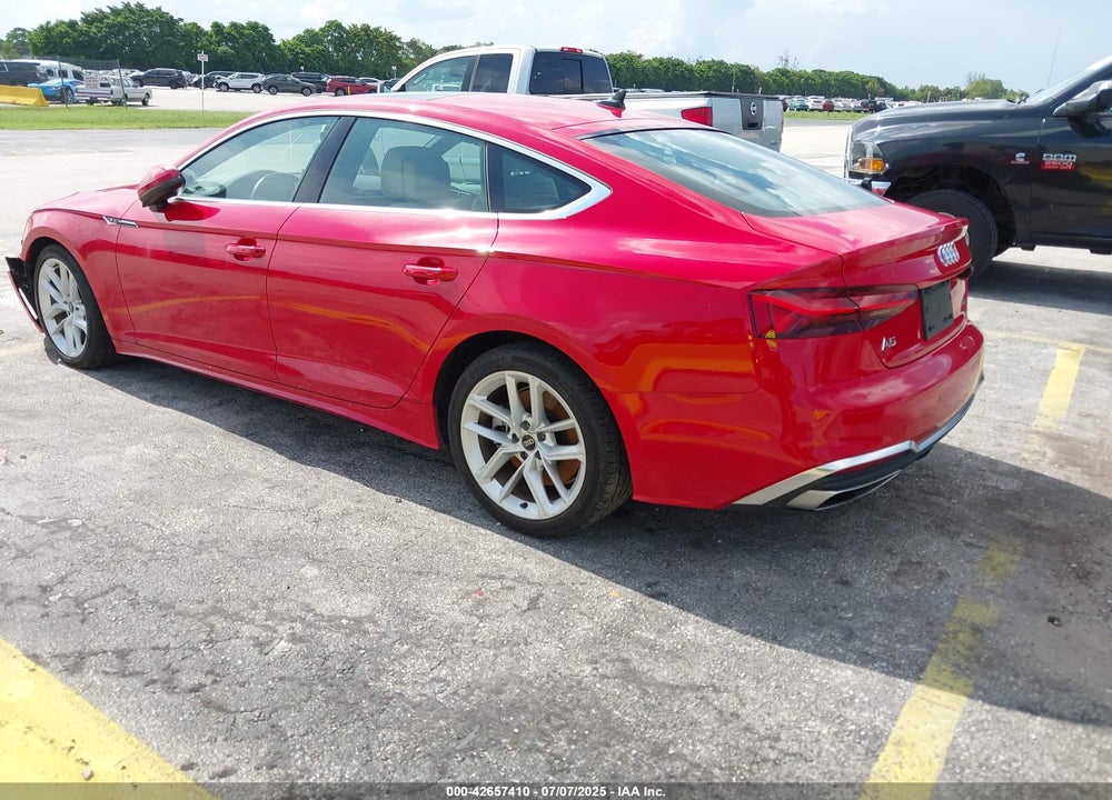 2024 AUDI A5 SPORTBACK PREMIUM PLUS 45 TFSI QUATTRO S TRONIC VIN: WAUFACF54RA024480