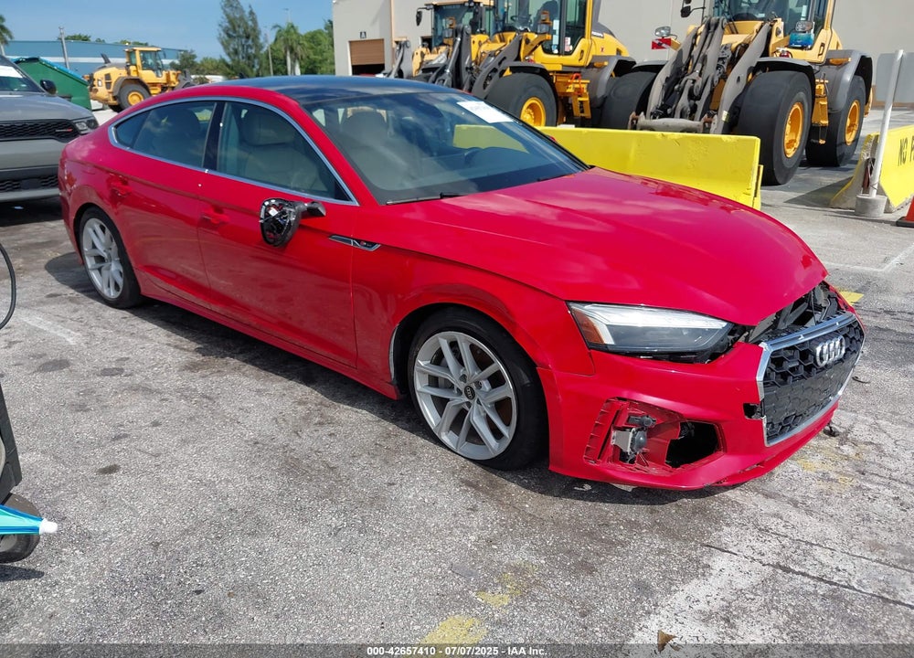 2024 AUDI A5 SPORTBACK PREMIUM PLUS 45 TFSI QUATTRO S TRONIC VIN: WAUFACF54RA024480