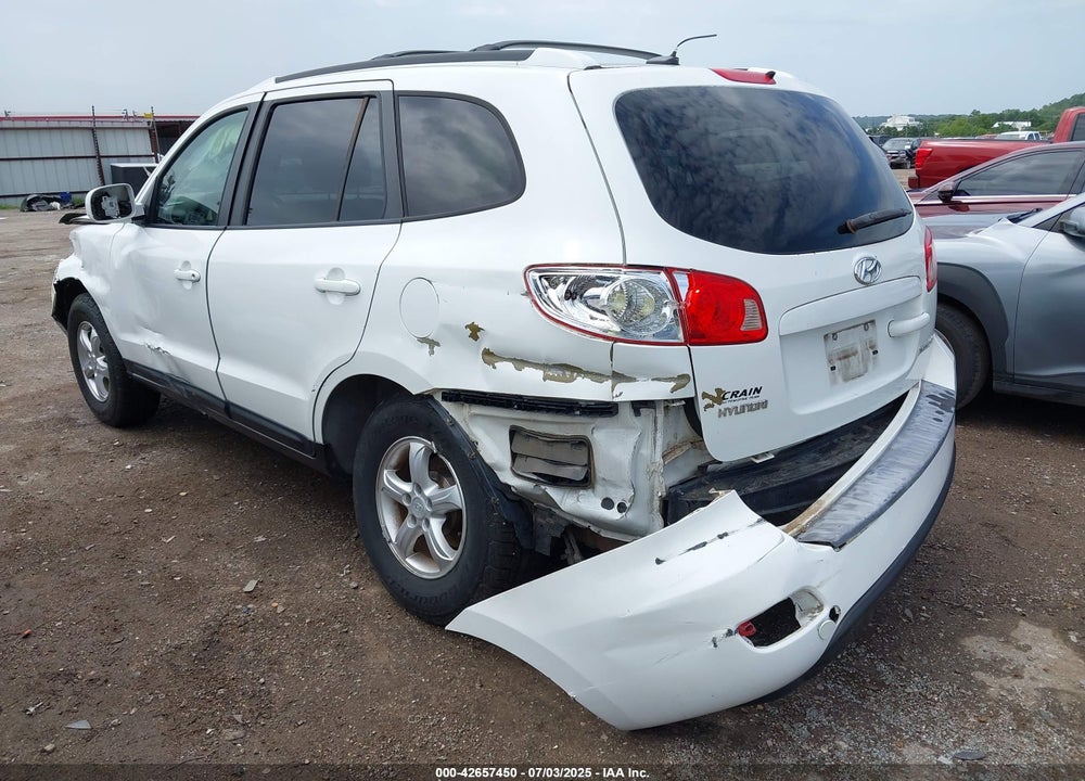 2007 HYUNDAI SANTA FE VIN: 5NMSG13D17H086678