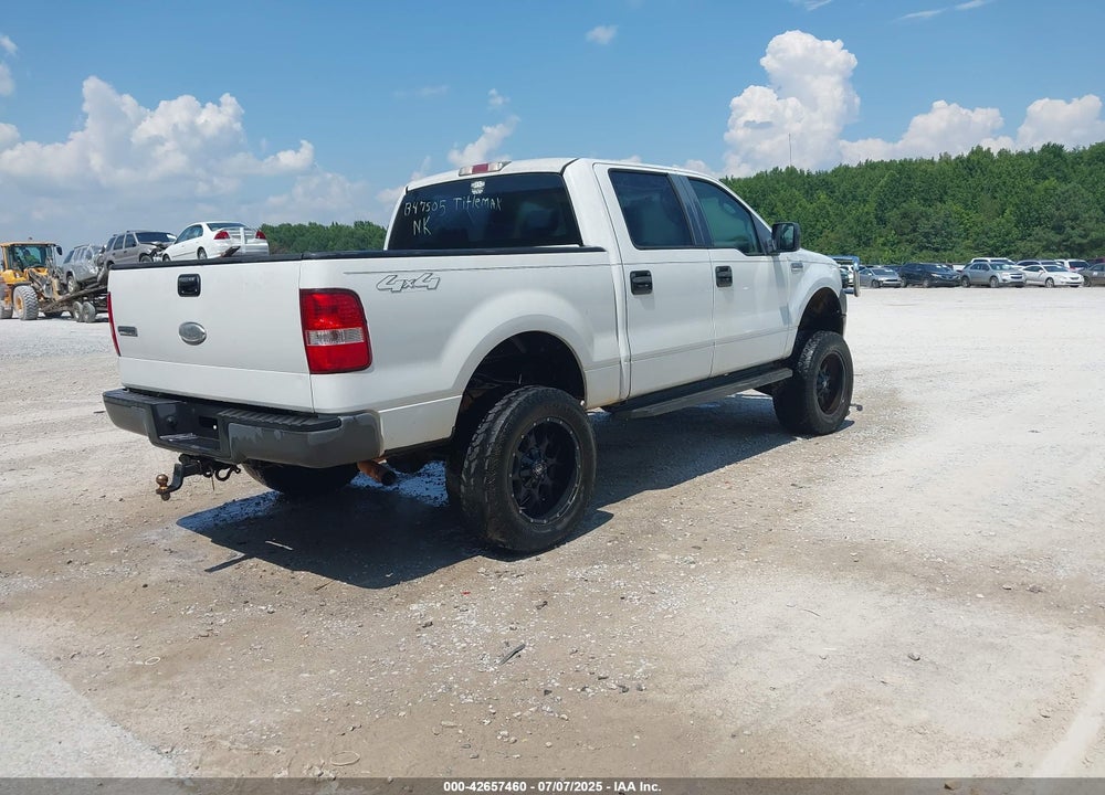 2008 FORD F-150 XL VIN: 1FTRW14W28FB47505