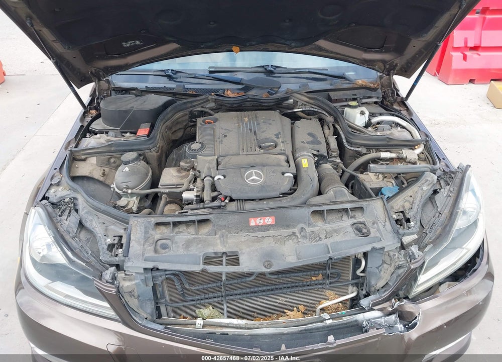 2013 MERCEDES-BENZ C CLASS VIN: WDDGF4HB7DR242463