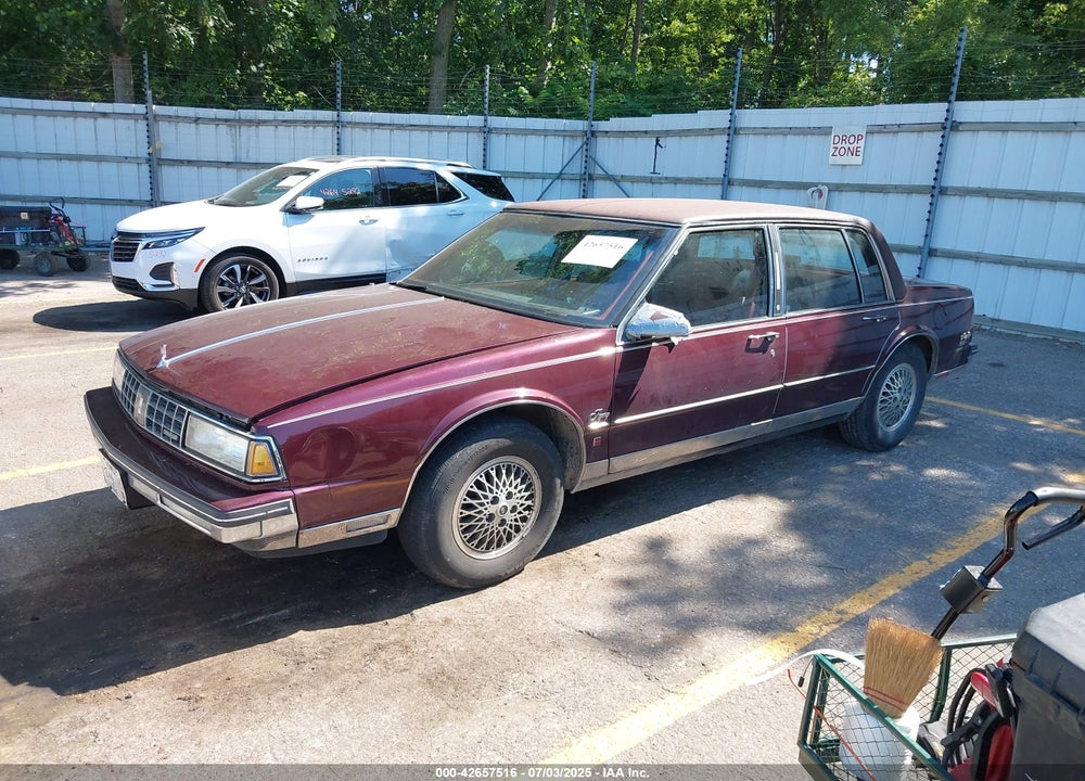 1987 OLDSMOBILE 98 REGENCY BROUGHAM VIN: 1G3CW5138H4329096