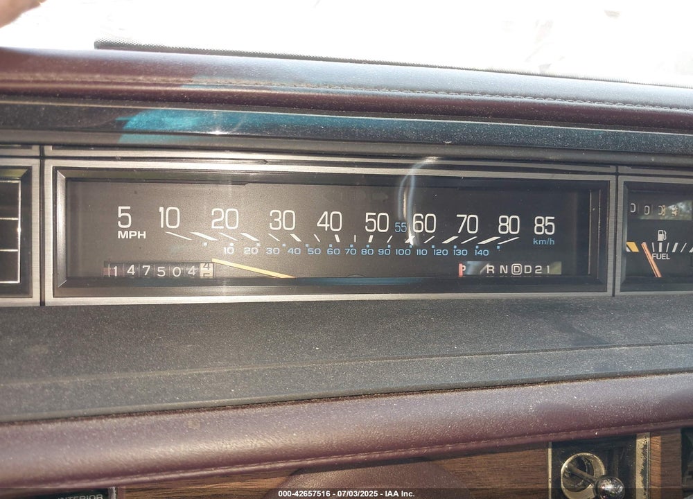 1987 OLDSMOBILE 98 REGENCY BROUGHAM VIN: 1G3CW5138H4329096