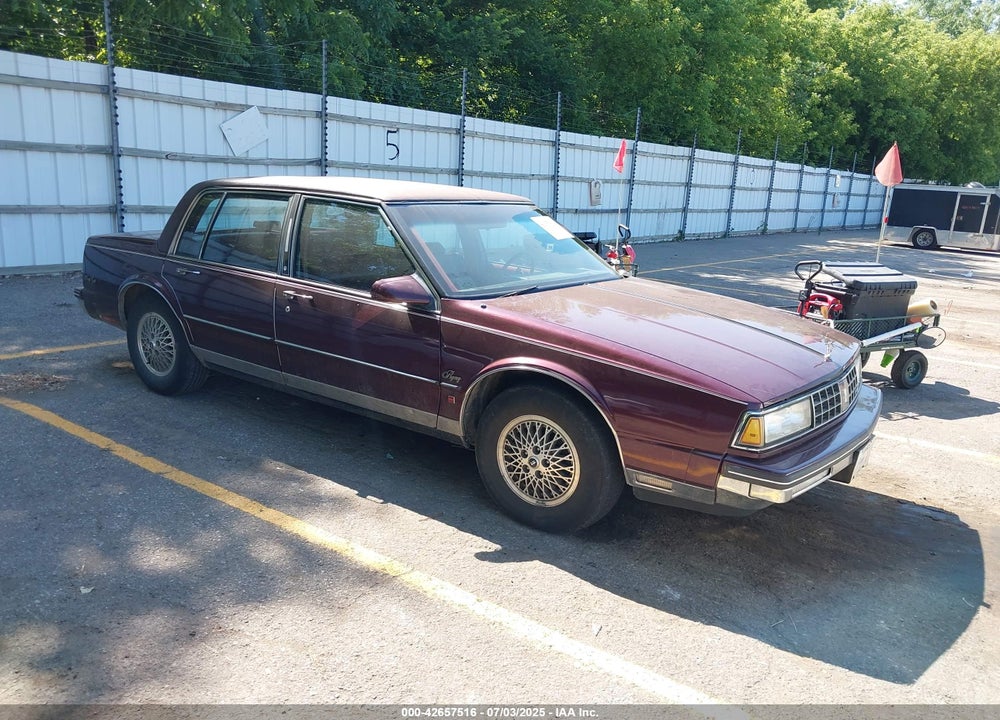 1987 OLDSMOBILE 98 REGENCY BROUGHAM VIN: 1G3CW5138H4329096