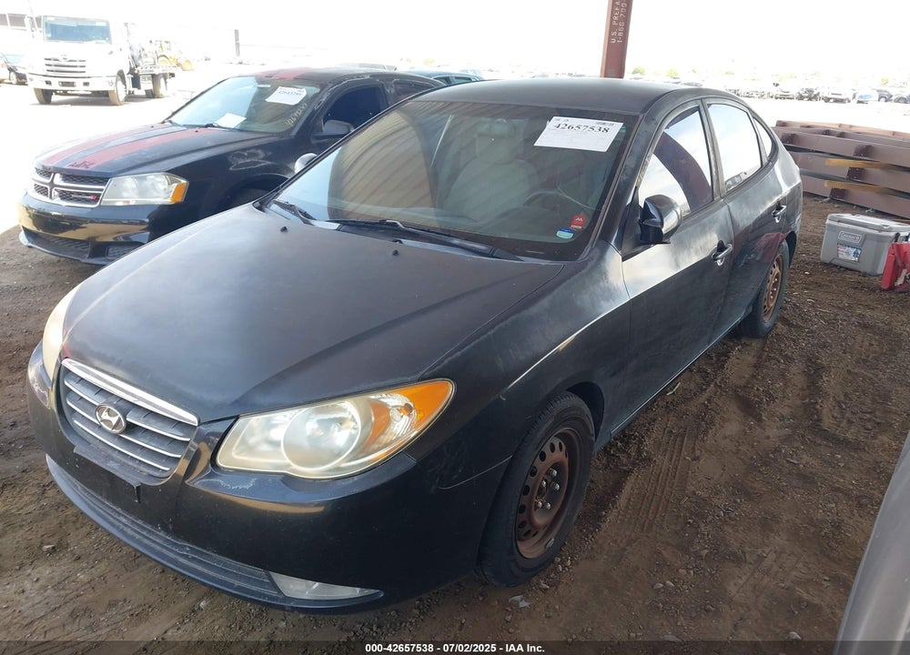 2007 HYUNDAI ELANTRA VIN: KMHDU46D87U140254
