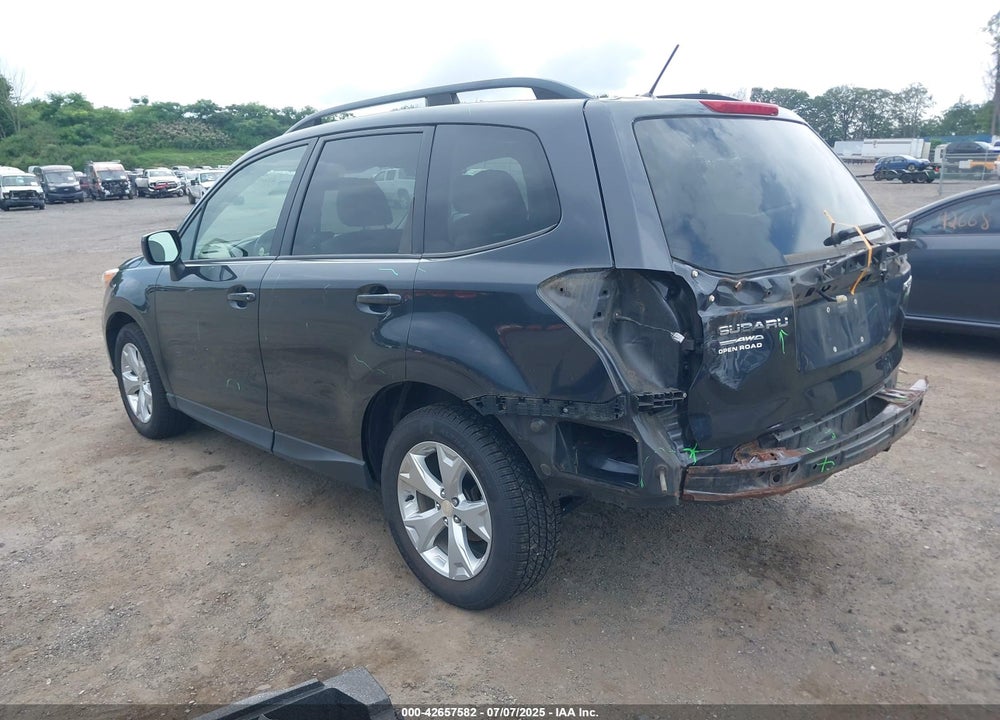 2015 SUBARU FORESTER VIN: JF2SJADC3FH819287