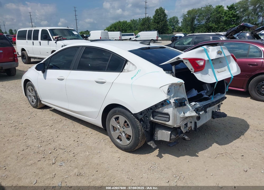 2017 CHEVROLET CRUZE VIN: 1G1BC5SM7H7154696