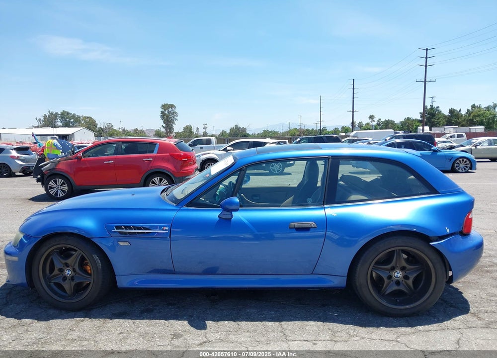 2000 BMW M VIN: WBSCM9349YLC62206