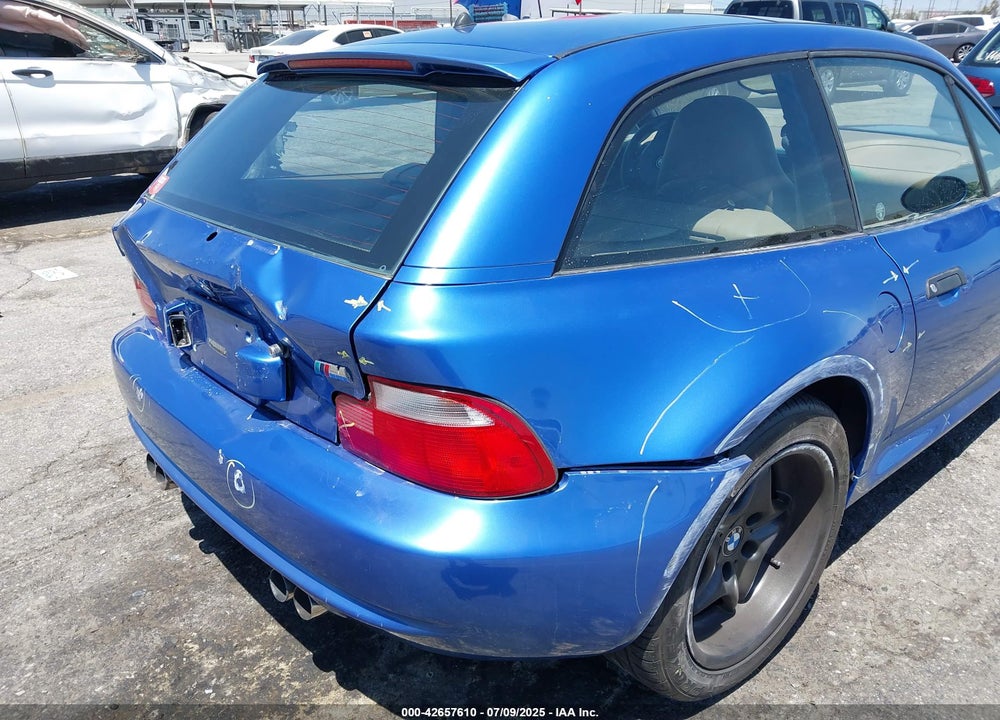 2000 BMW M VIN: WBSCM9349YLC62206