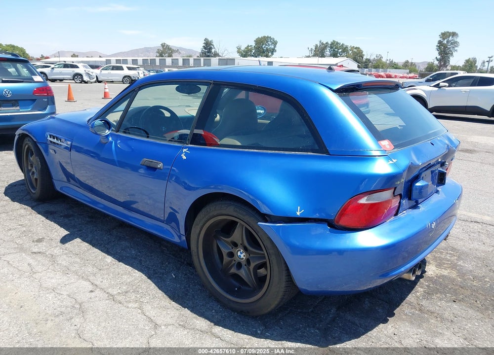 2000 BMW M VIN: WBSCM9349YLC62206