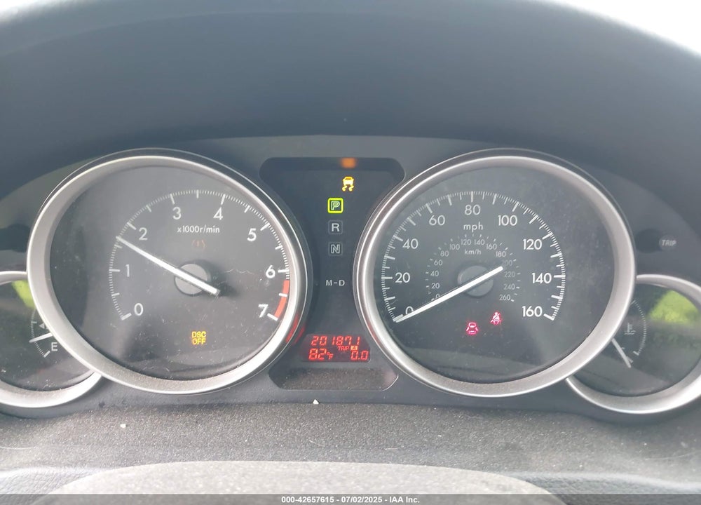 2010 MAZDA MAZDA6 VIN: 1YVHZ8BH2A5M23011