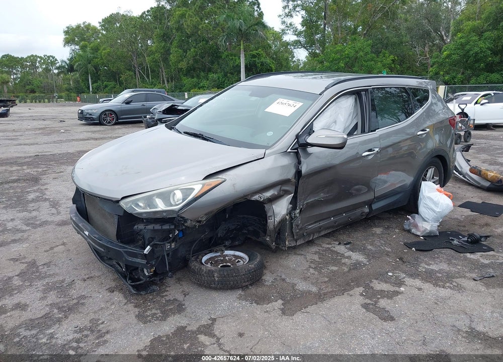 2017 HYUNDAI SANTA FE SPORT VIN: 5NMZU3LB2HH014844