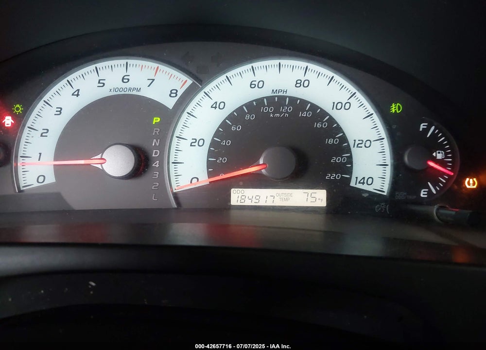 2009 TOYOTA CAMRY VIN: 4T1BE46K59U905619