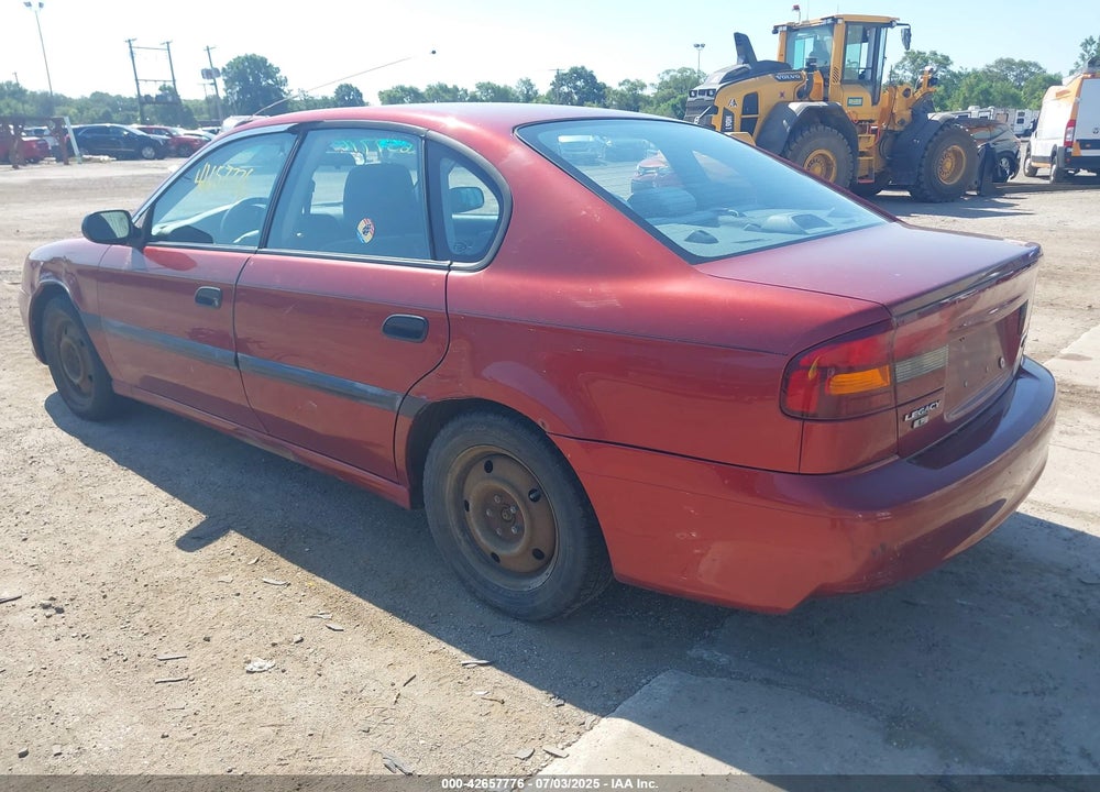 2002 SUBARU LEGACY L VIN: 4S3BE635X27216307