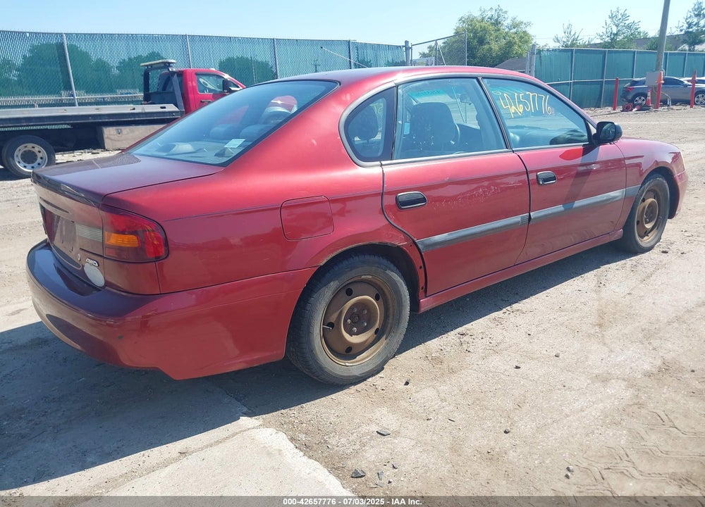 2002 SUBARU LEGACY L VIN: 4S3BE635X27216307