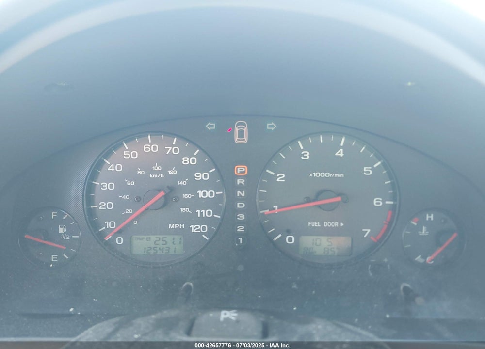 2002 SUBARU LEGACY L VIN: 4S3BE635X27216307