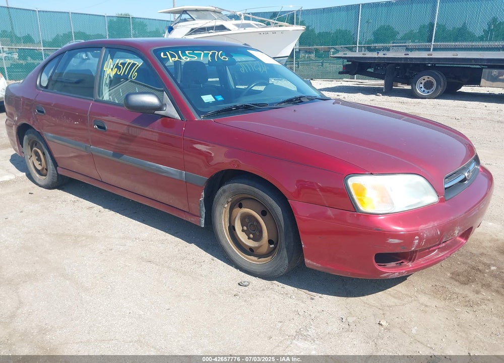 2002 SUBARU LEGACY L VIN: 4S3BE635X27216307