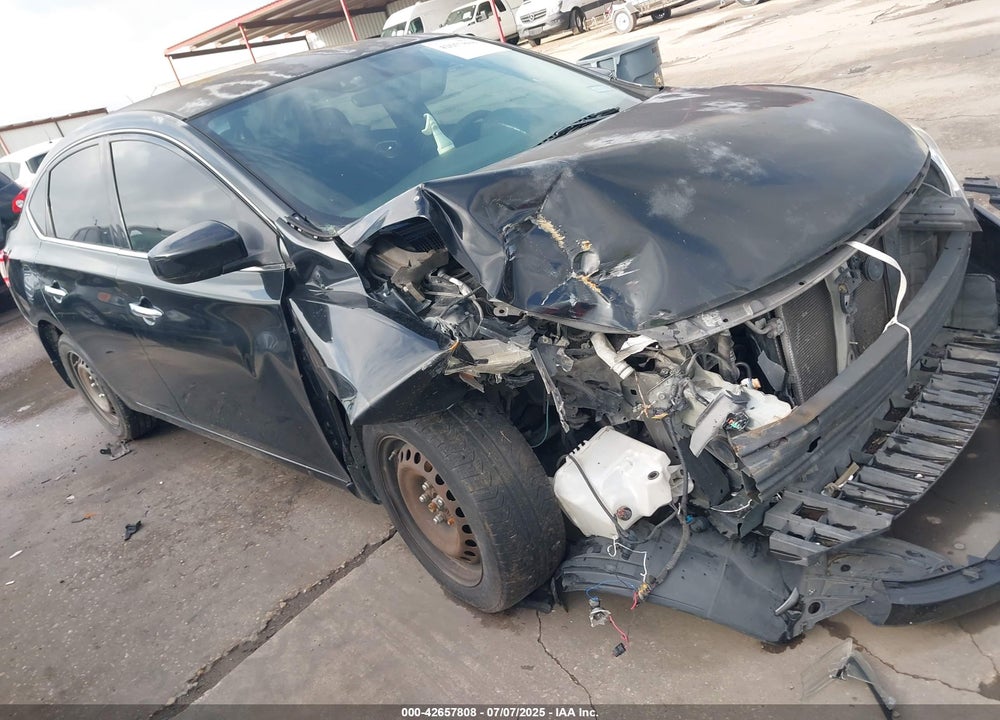 2015 NISSAN SENTRA VIN: 3N1AB7APXFY285522