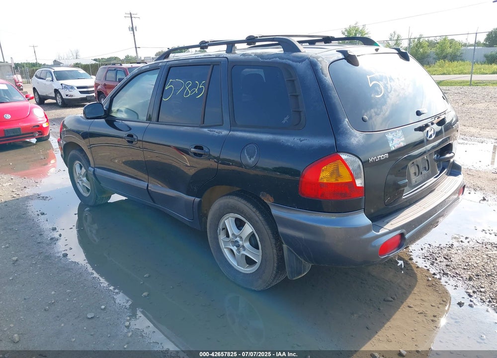 2004 HYUNDAI SANTA FE GLS VIN: KM8SC13D94U642943