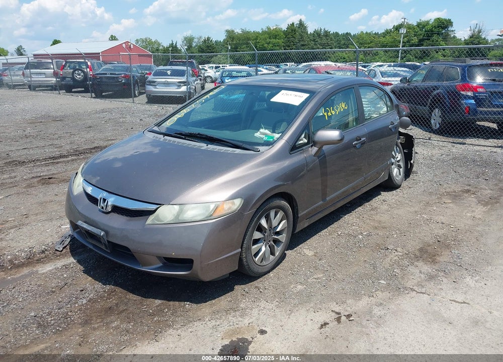 2010 HONDA CIVIC VIN: 19XFA1F85AE027763