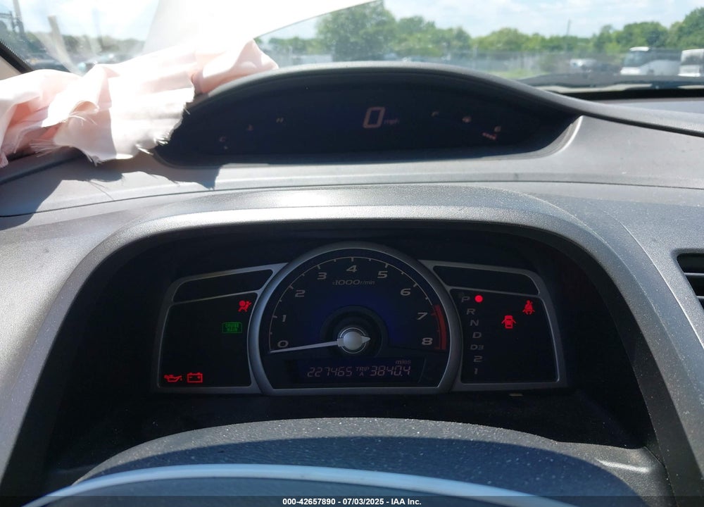 2010 HONDA CIVIC VIN: 19XFA1F85AE027763