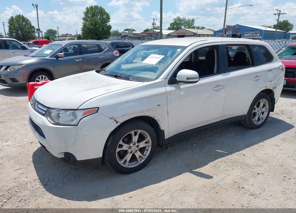 2014 MITSUBISHI OUTLANDER VIN: JA4AZ3A38EZ005559