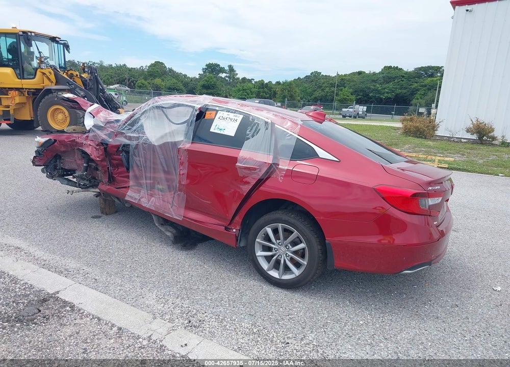 2022 HONDA ACCORD VIN: 1HGCV1F16NA038016