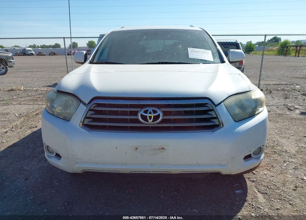 2008 TOYOTA HIGHLANDER VIN: JTEES43A382017401