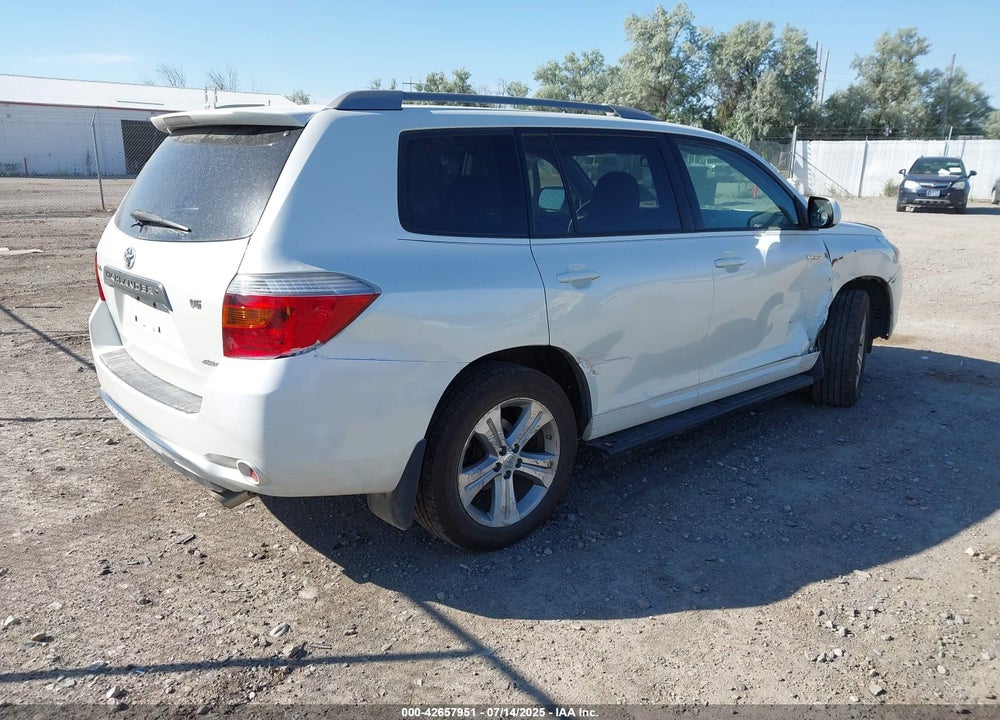 2008 TOYOTA HIGHLANDER VIN: JTEES43A382017401