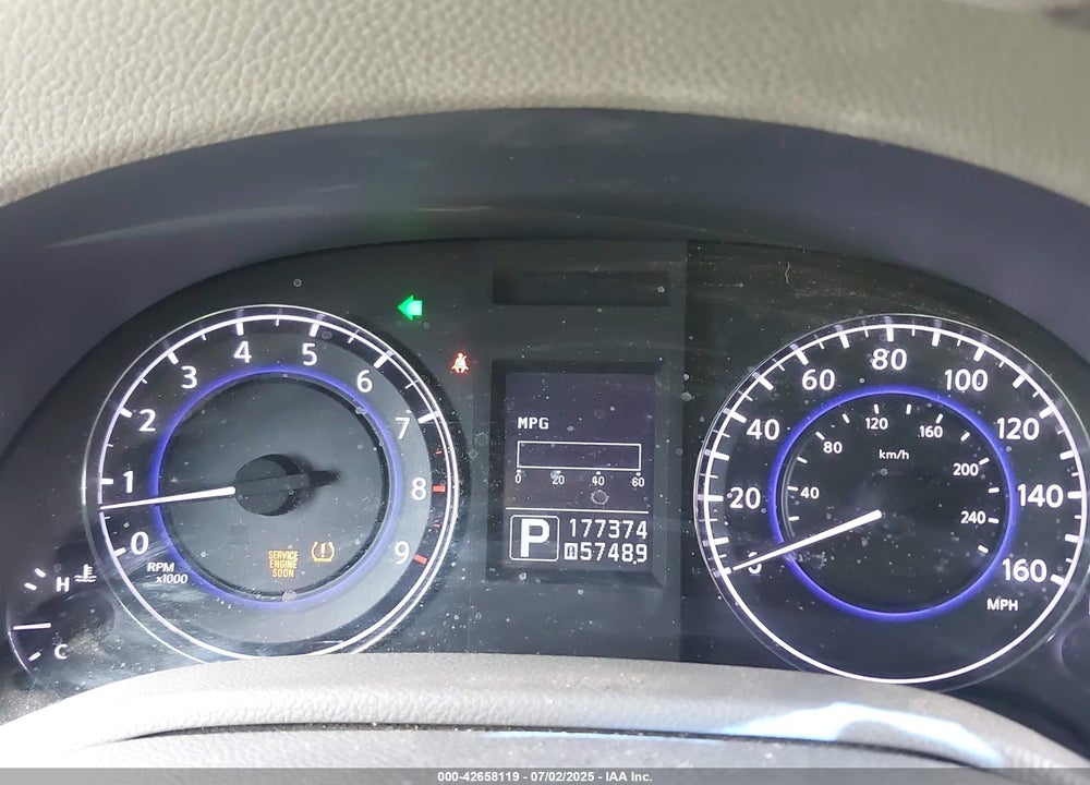 2010 INFINITI G37 VIN: JN1CV6AP6AM201363