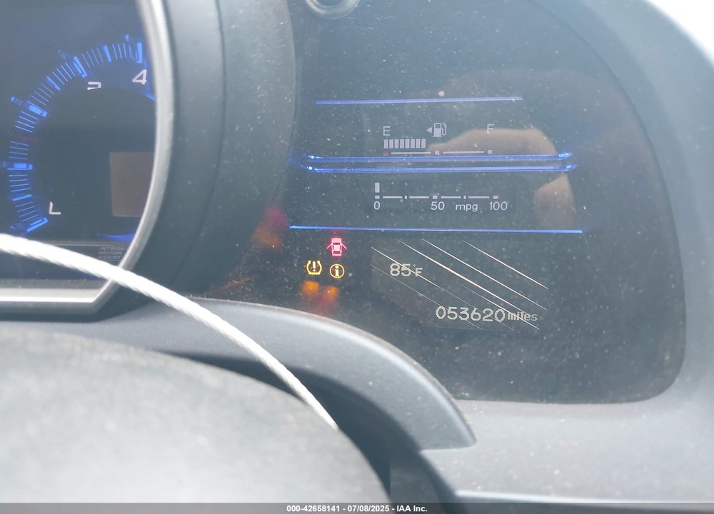 2011 HONDA CR-Z VIN: JHMZF1D65BS008630