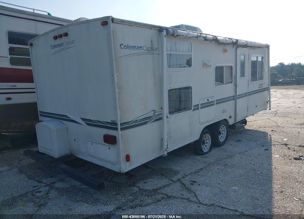 2003 COLEMAN CAMPER TRAILER VIN: 4CT103L2837203011