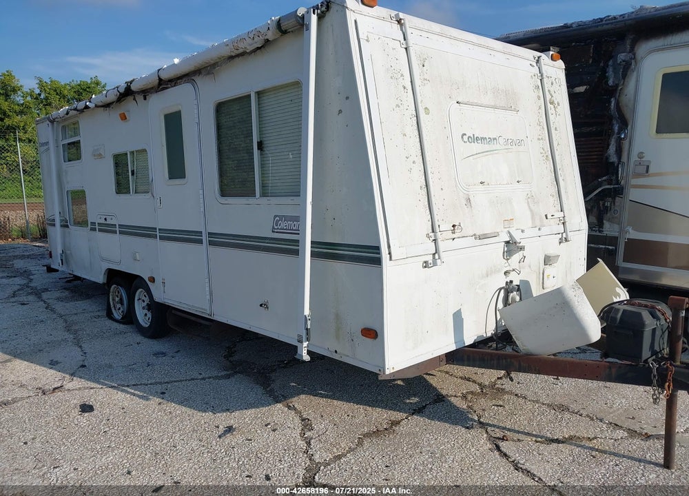 2003 COLEMAN CAMPER TRAILER VIN: 4CT103L2837203011