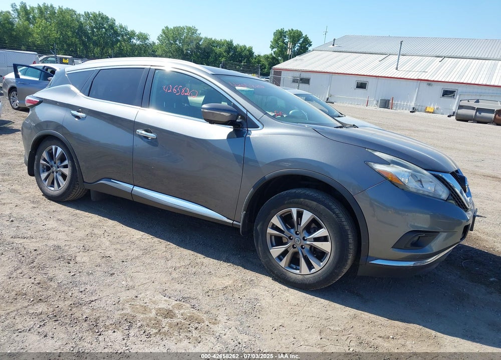 2015 NISSAN MURANO SL VIN: 5N1AZ2MH0FN233762