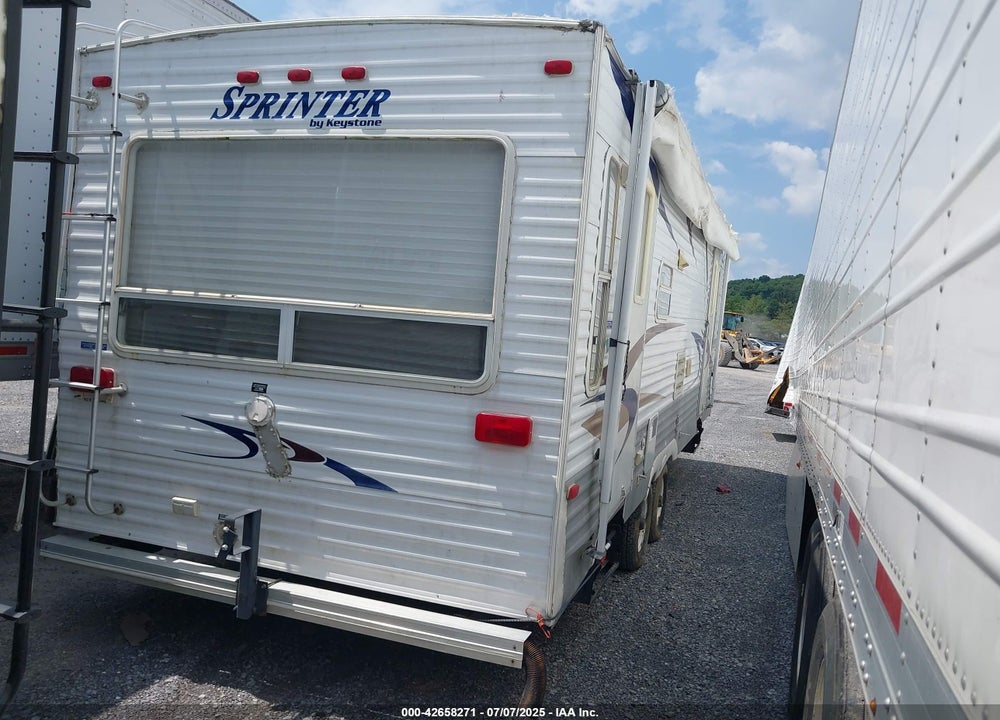2005 KEYSTONE SPRINTER VIN: 4YDT274295A217623