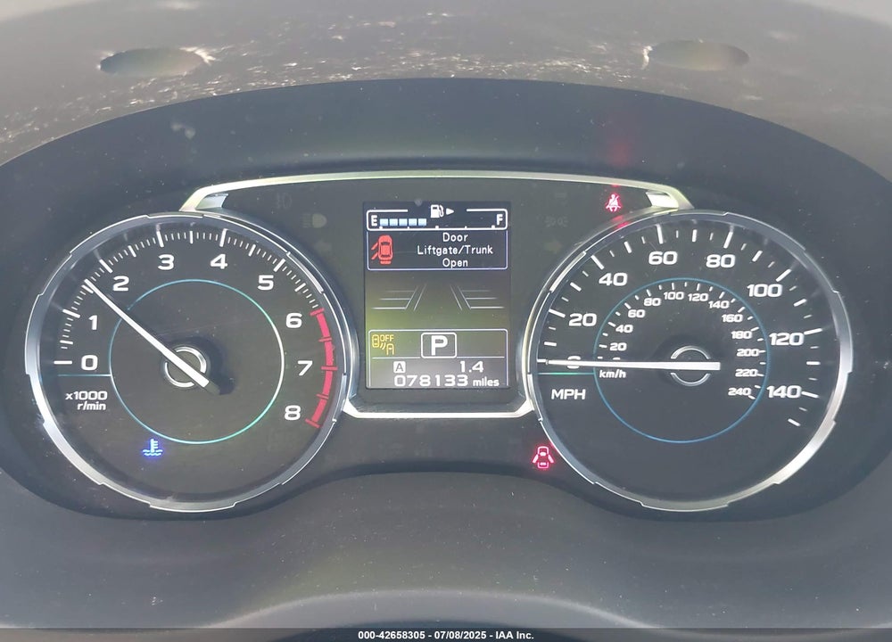 2018 SUBARU FORESTER VIN: JF2SJAGC7JH461308