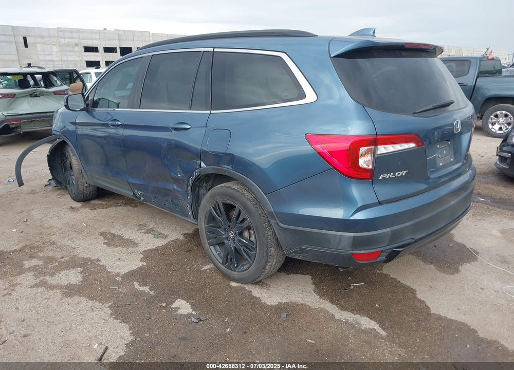 2021 HONDA PILOT VIN: 5FNYF5H24MB012695