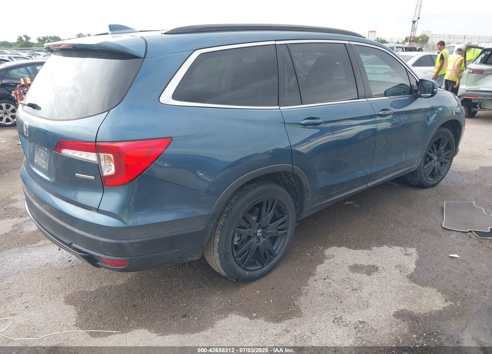 2021 HONDA PILOT VIN: 5FNYF5H24MB012695