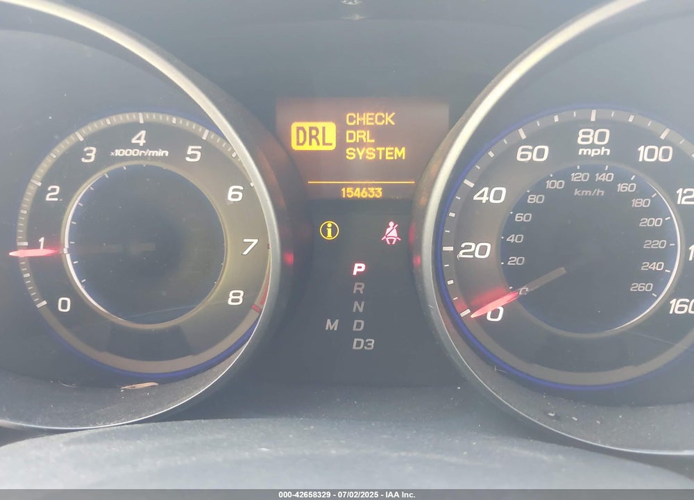 2008 ACURA MDX VIN: 2HNYD28378H539914
