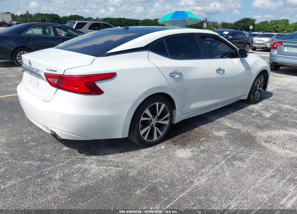 2016 NISSAN MAXIMA VIN: 1N4AA6AP5GC382217