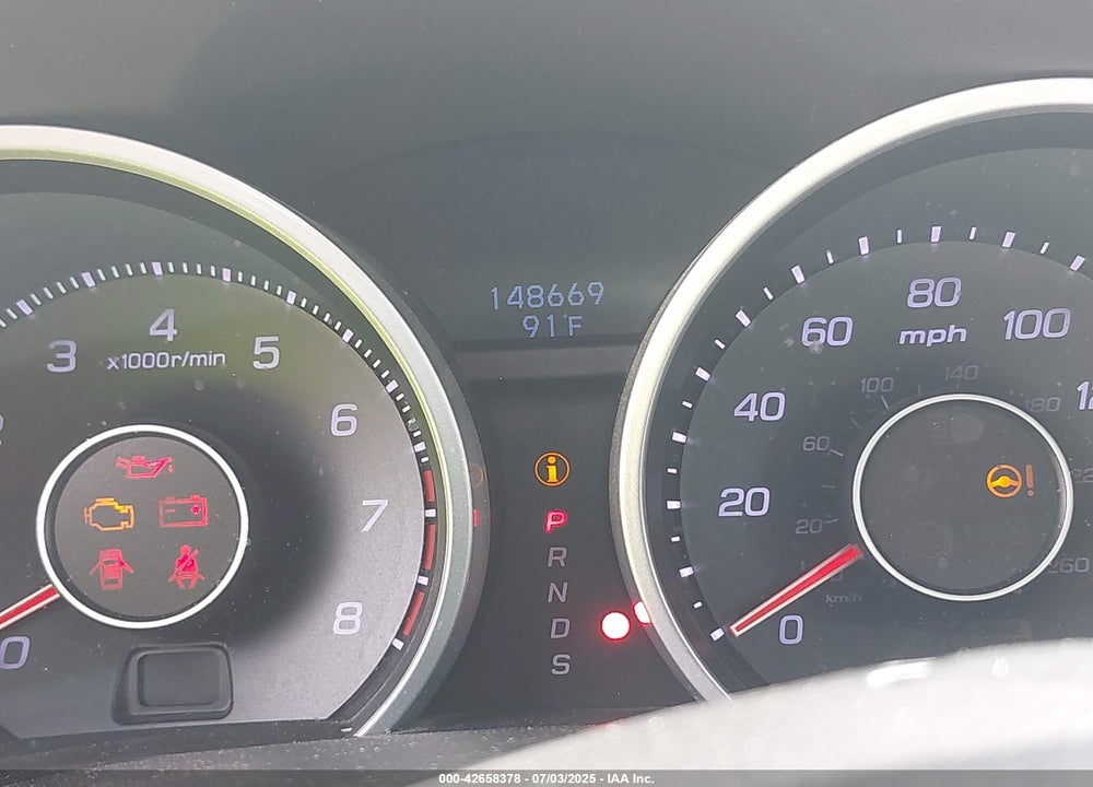 2011 ACURA TL VIN: 19UUA9F59BA002513